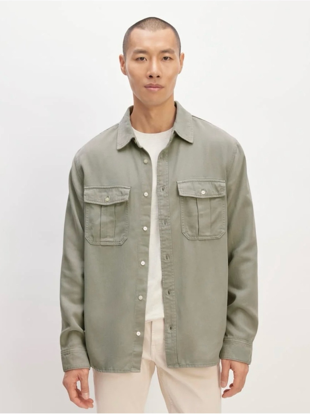 Everlane Super Soft Utility Shirt - read description!